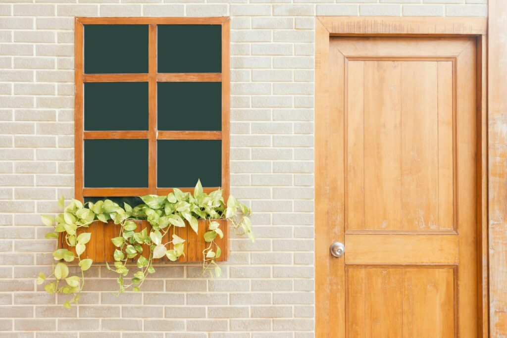 porte en bois